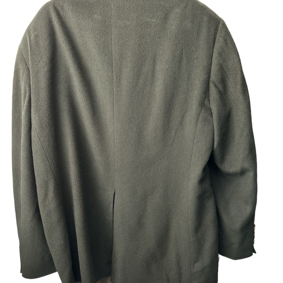 EUC RALPH LAUREN VINTAGE CAMEL HAIR BLAZER. Emerald green - Picture 4 of 14